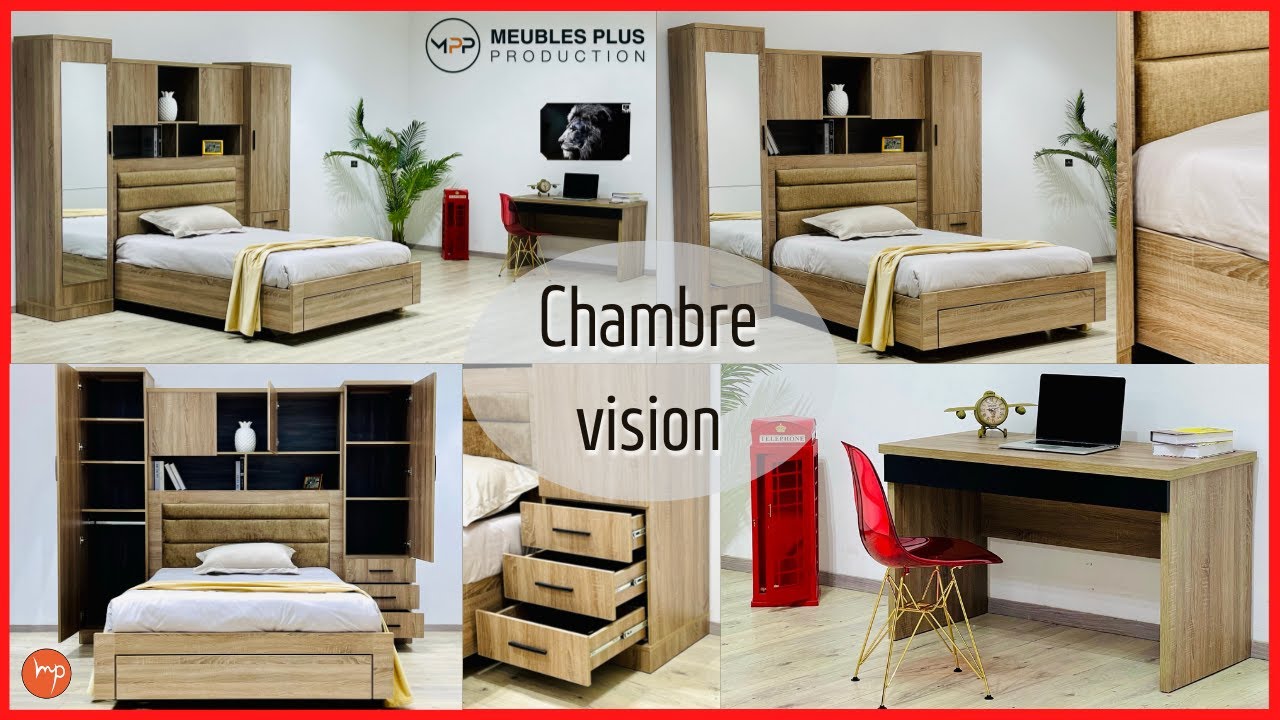Meubles Plus: Chambre vision pour un meilleur espace de rangement