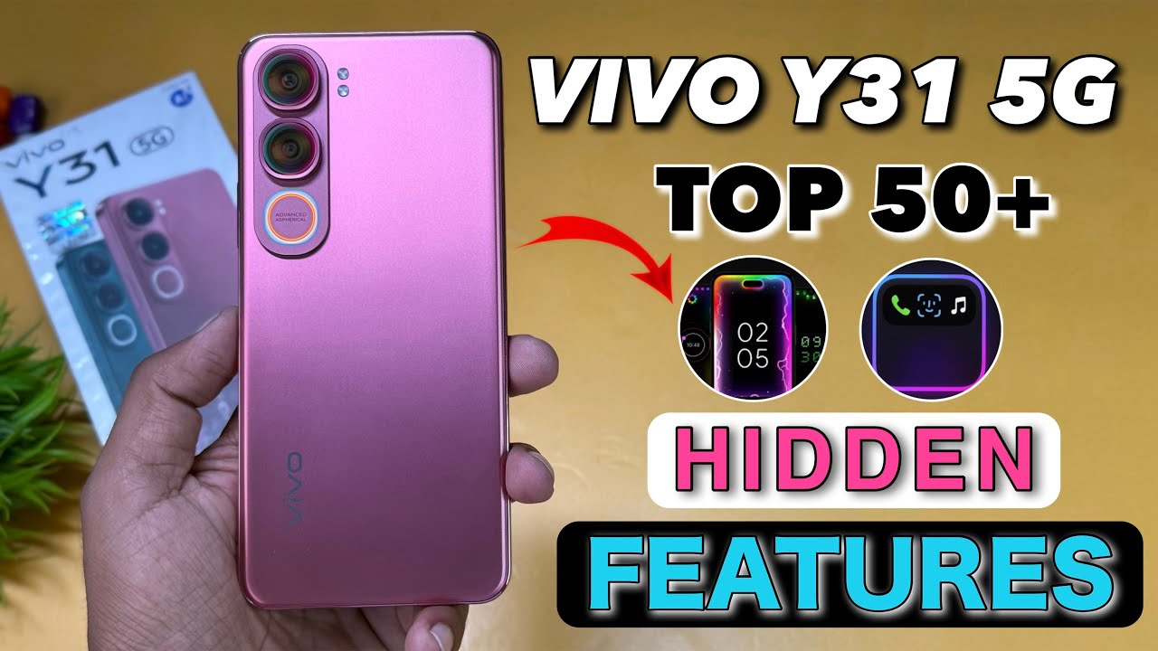Vivo Y31 5G Top 50+ Hidden Features | Vivo Y31 Tips And Tricks | Vivo Y31 5G