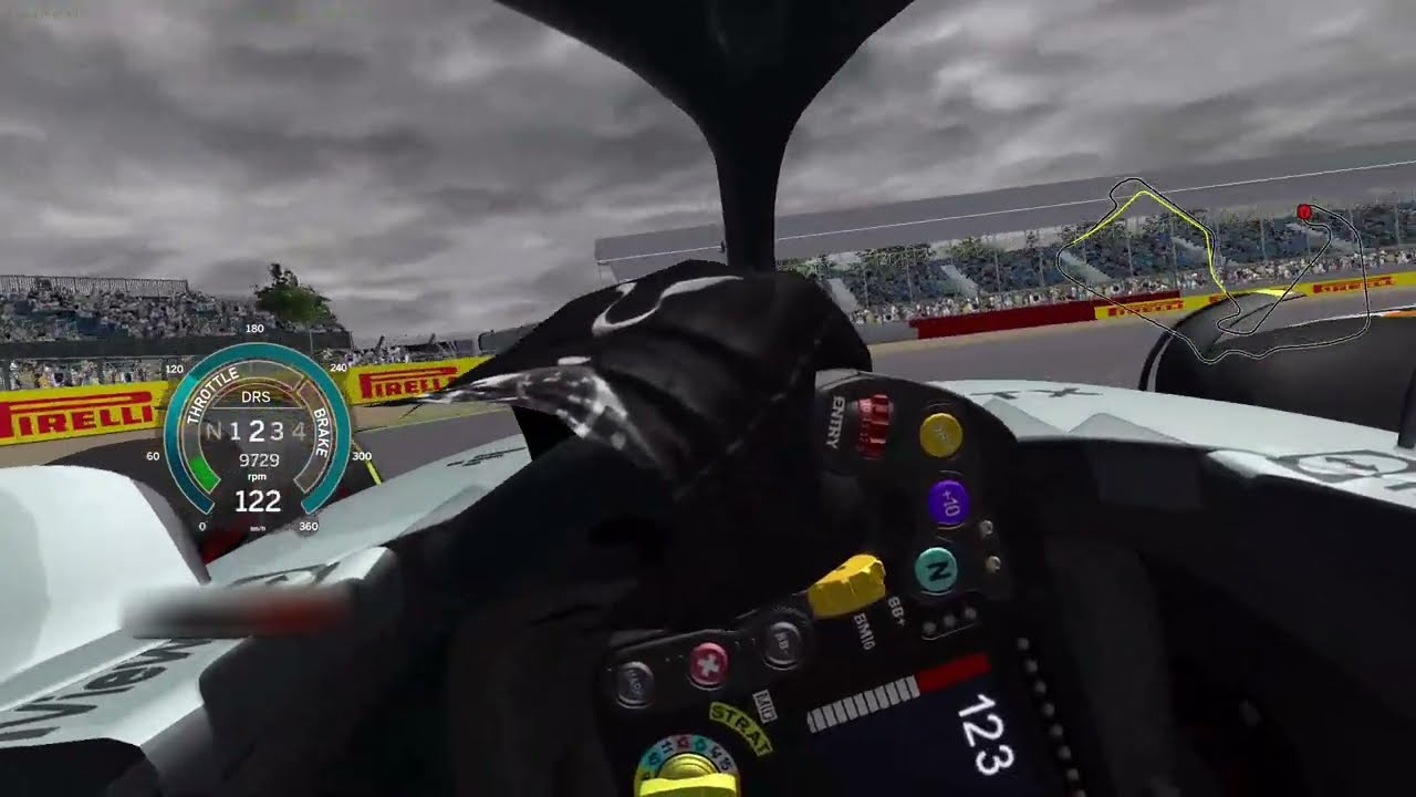 rfactor - F1 2022 by A&M - Mercedes W13 @Silverstone