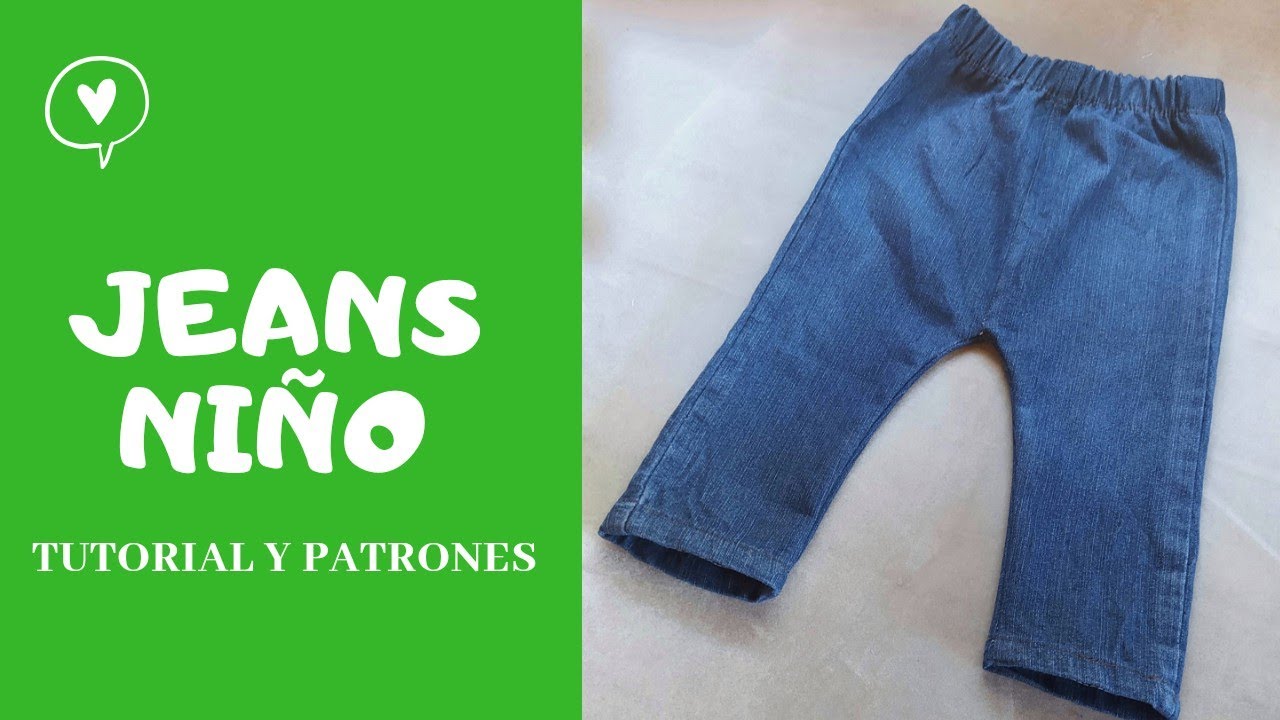 Reciclaje jeans: Como hacer un pantalón de bebe