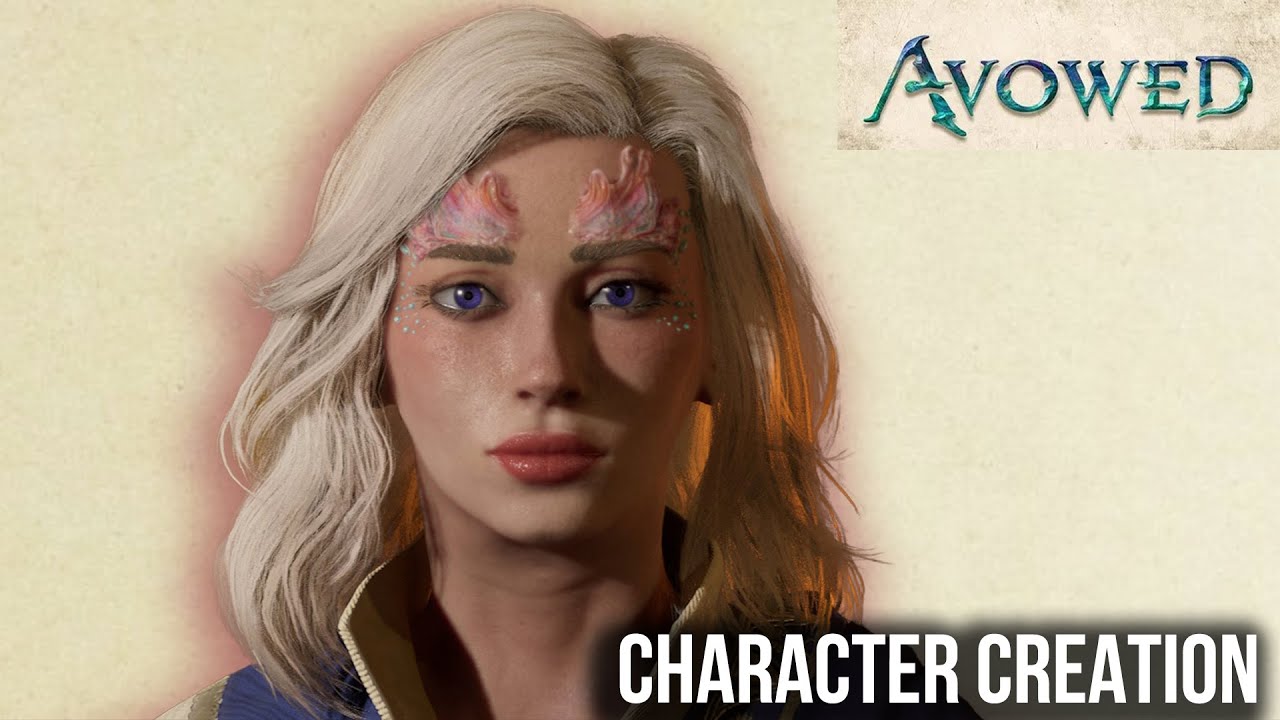 Avowed &ndash; Cute Elf Female Character Creation