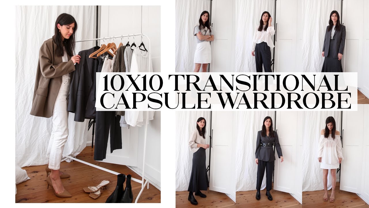 10X10 Capsule Wardrobe: Transitional Season/Fall Outfit Ideas with Linjer [AD]