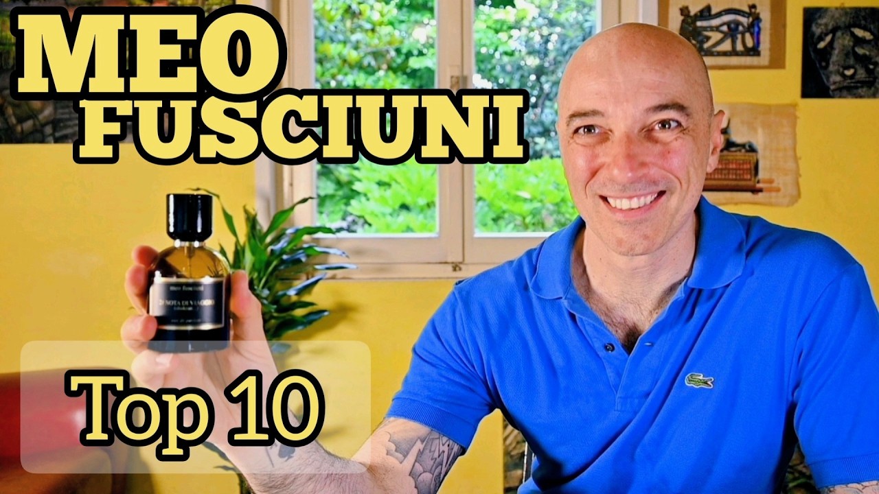 Un MAESTRO dei profumi di NICCHIA italiano: TOP 10 Meo Fusciuni, classifica con isola, novità 2025