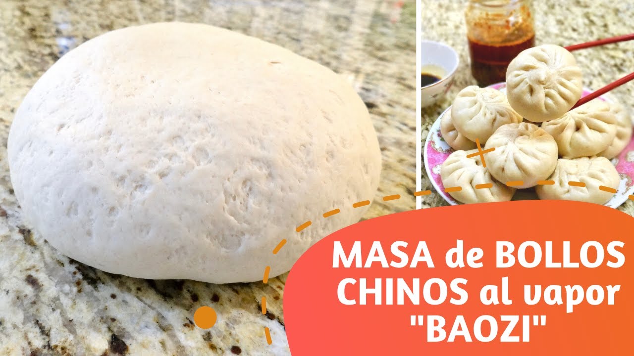 C&oacute;mo hacer la MASA de los BOLLOS CHINOS rellenos al vapor 