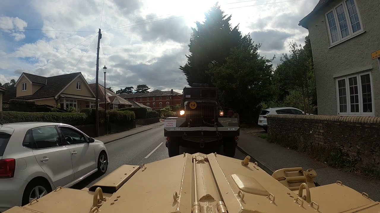 Leaving Saffron Walden Motorshow 2023