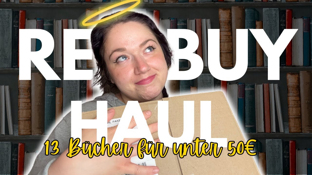 LESEGRÄBEN & BUCH mit SOMMERSPROSSEN 🤯 | 13 Bücher & Mangas im Rebuy Haul | Gebrauchte Bücher