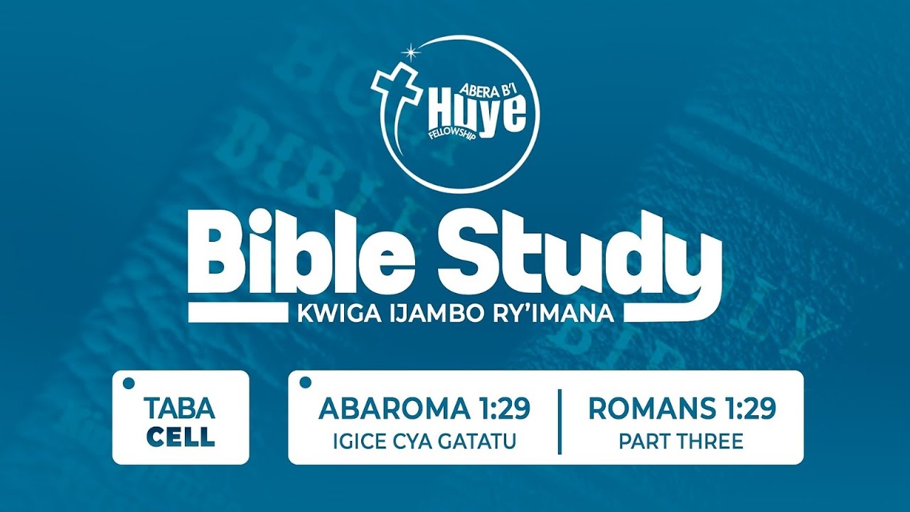 ABAROMA 1:29 (IGICE CYA GATATU)