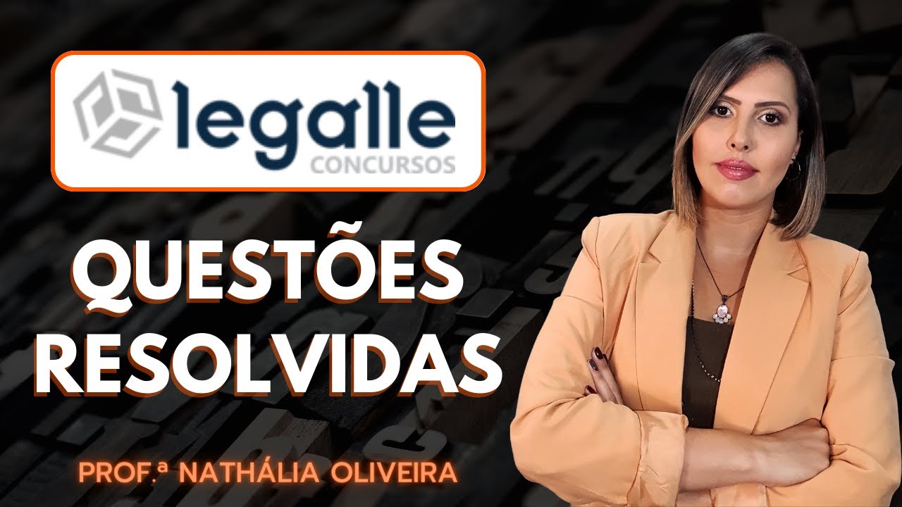 5 QUESTÕES de PORTUGUÊS || BANCA LEGALLE - PARTE 2