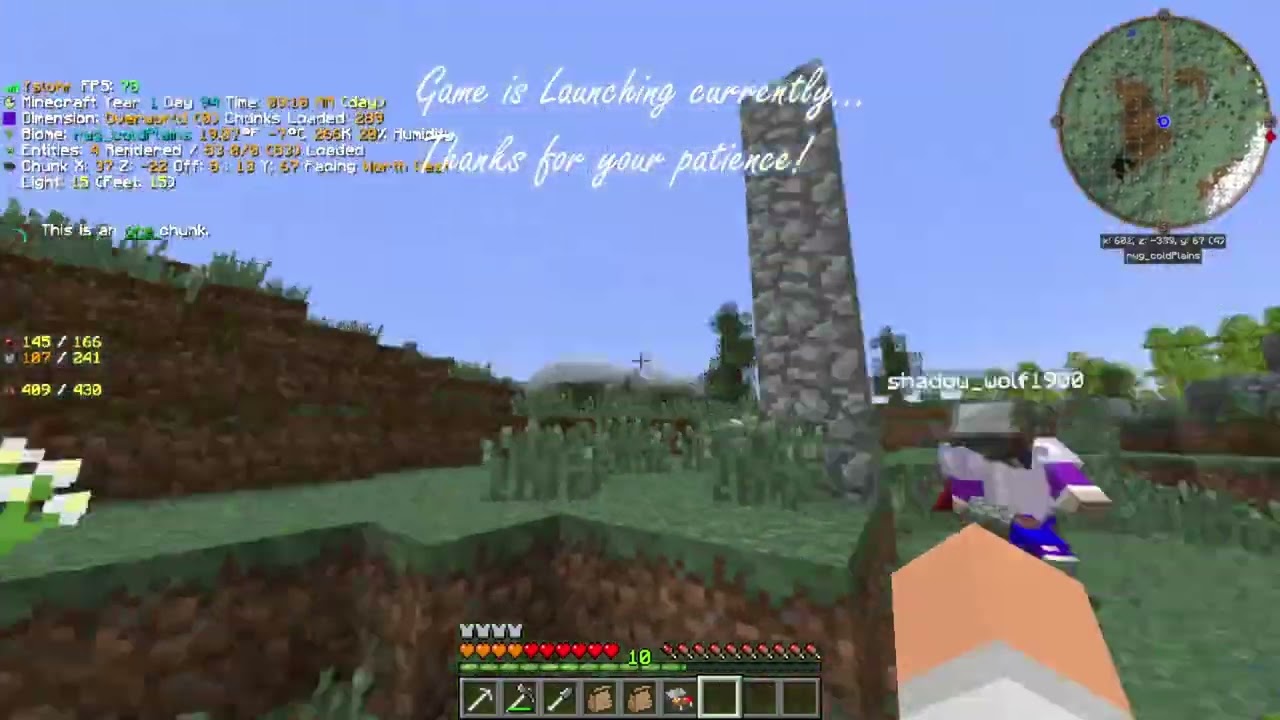 GTNH (GregTech New Horizons) | Day 3 (Part 2) | Casual playthrough with Shadow_wolf1900 | !twitter !