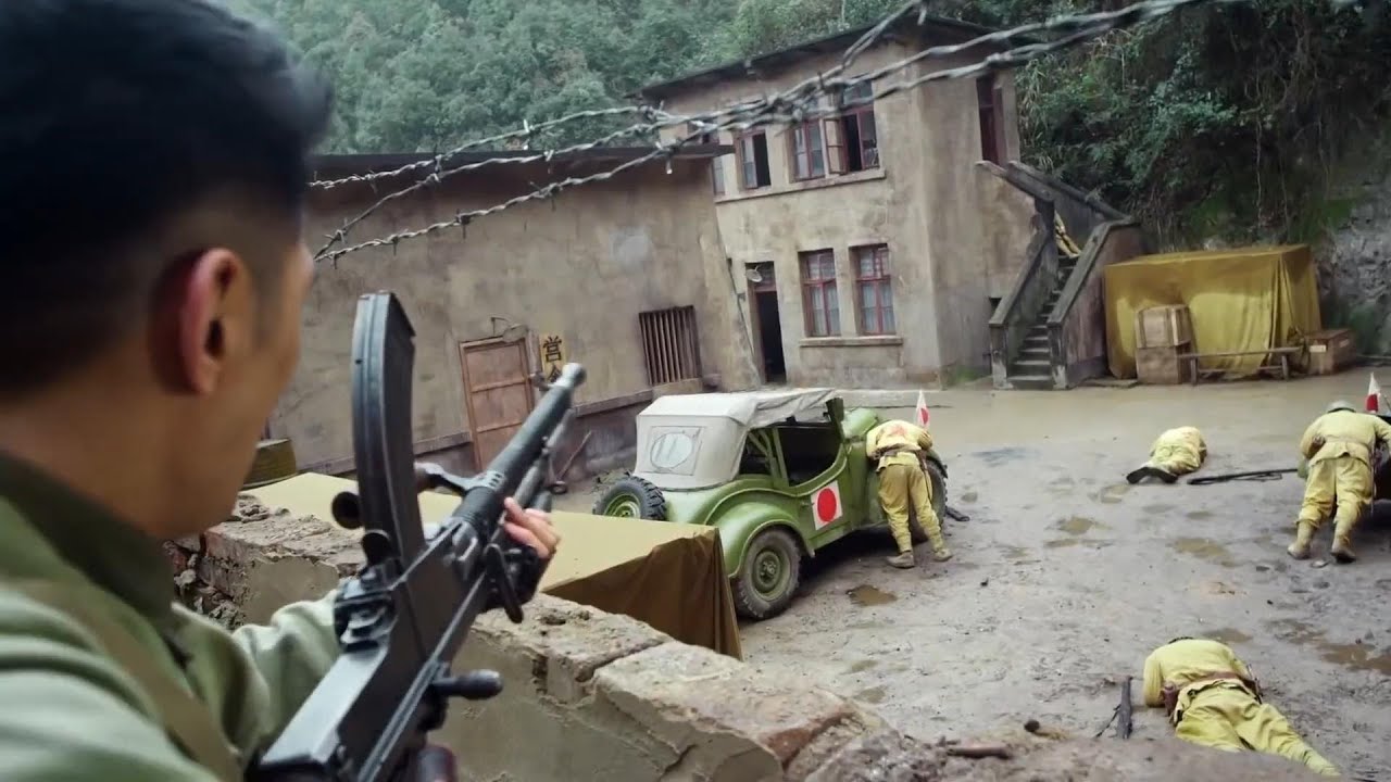 特種兵闯入日军营地，4人全歼200日軍！