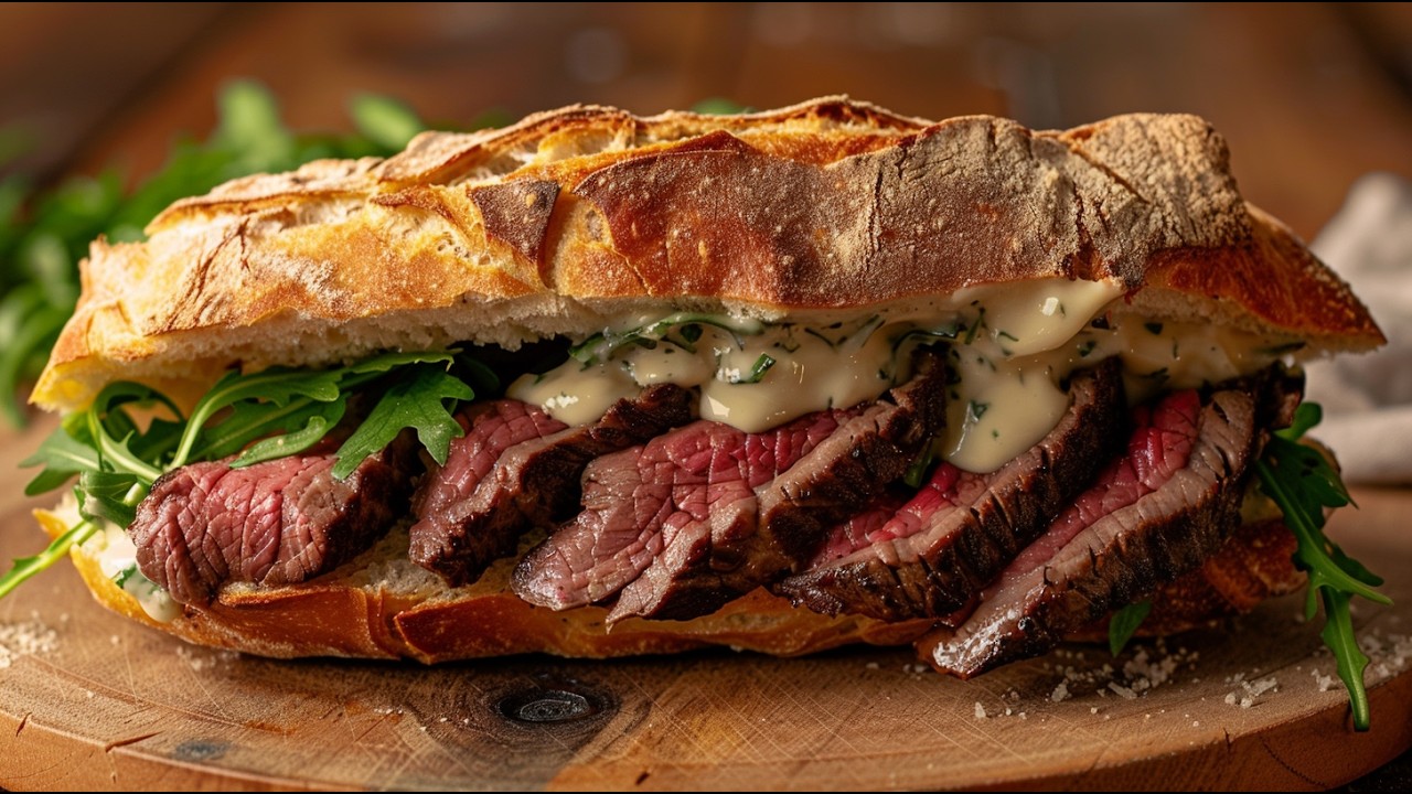 This Steak Sandwich Is Unreal