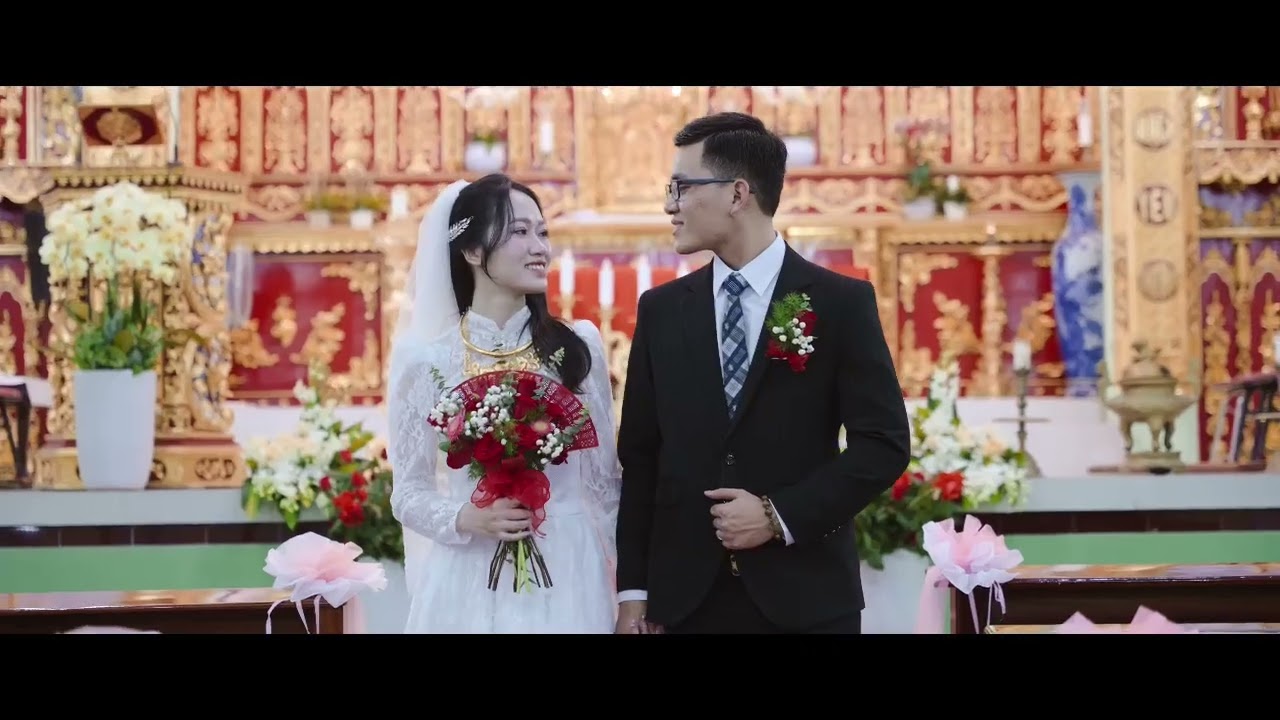 Phóng sự Thánh lễ Hôn phối Giuse Sơn và Maria Nhung tại giáo họ Xuân Minh, GP Bùi Chu