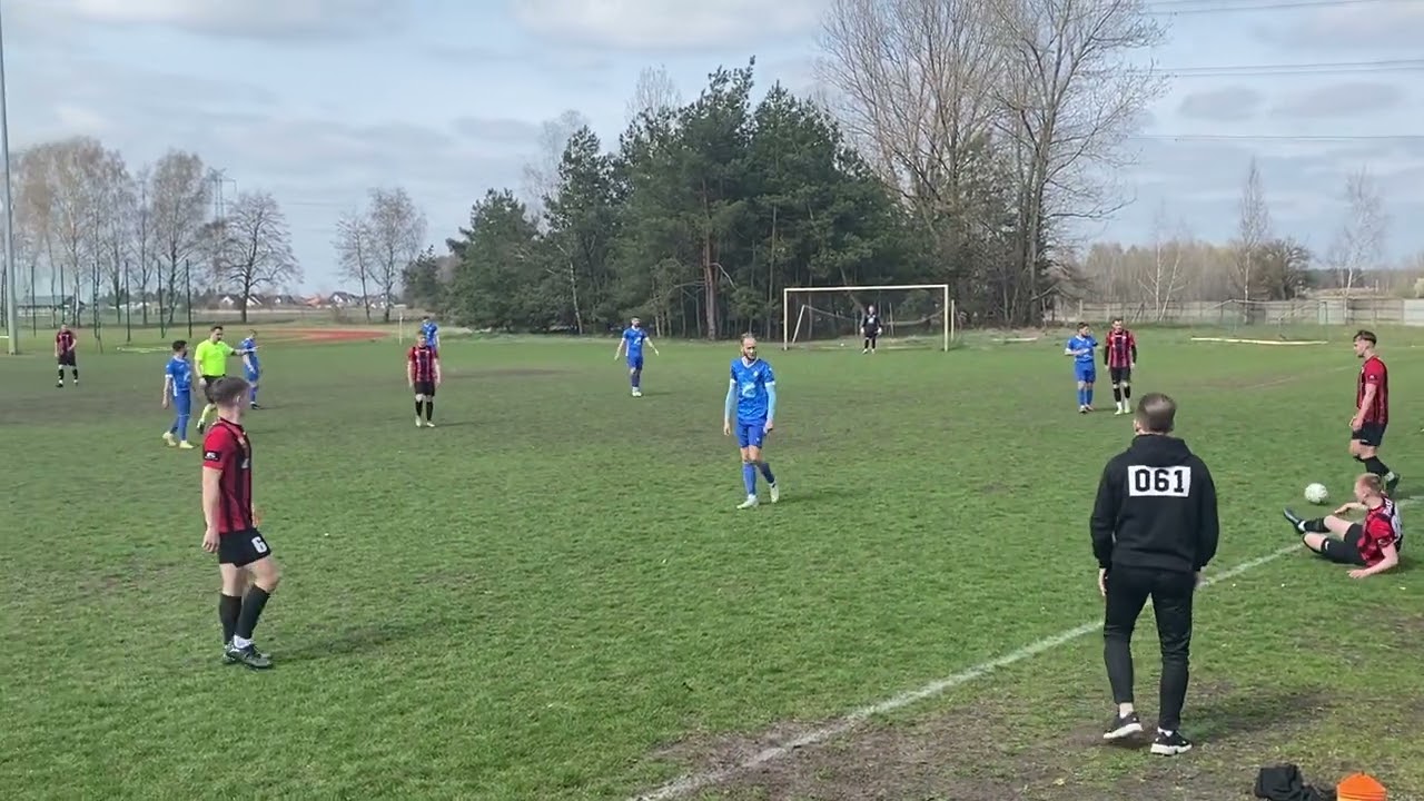 LZS Mirek Adamów - Piast Grodziec: Pierwsza połowa