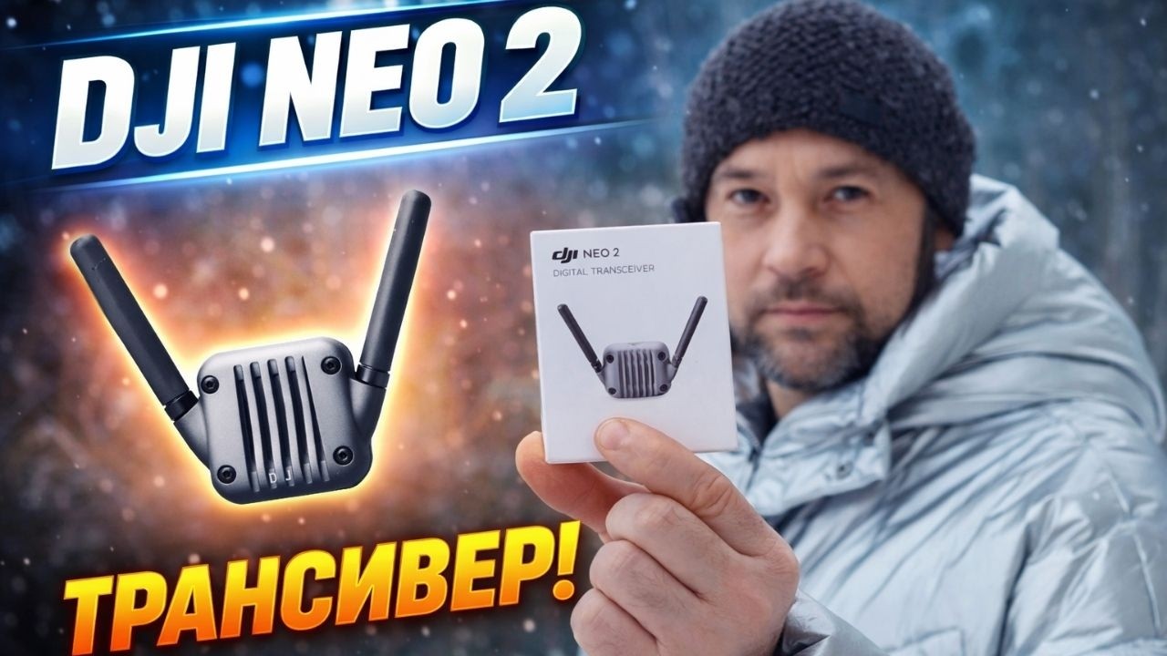 Я ЧУТЬ НЕ ПОТЕРЯЛ DJI NEO 2! Тест трансивера на дальность с телефоном