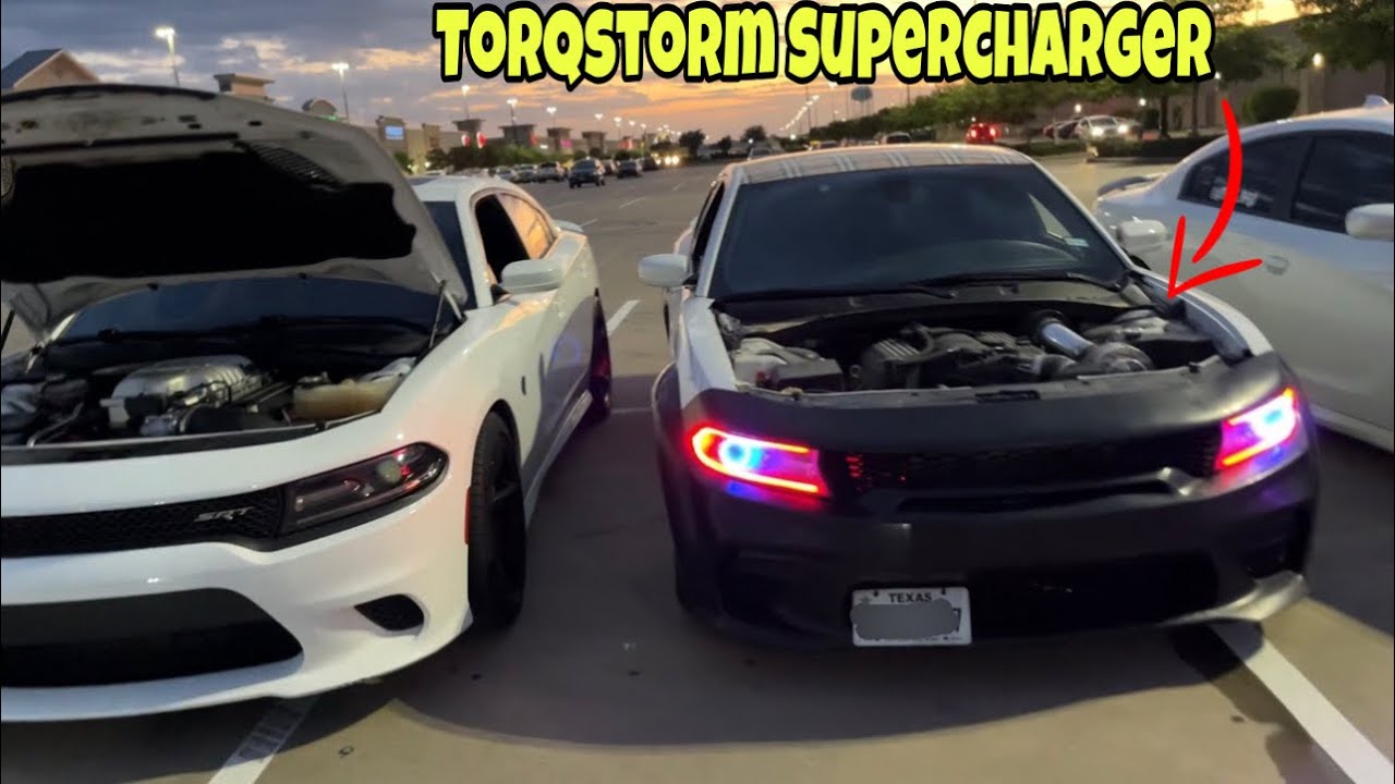 POV DRIVE FIRST TIME IN  A TORQSTORM SUPERCHARGED SCATPACK