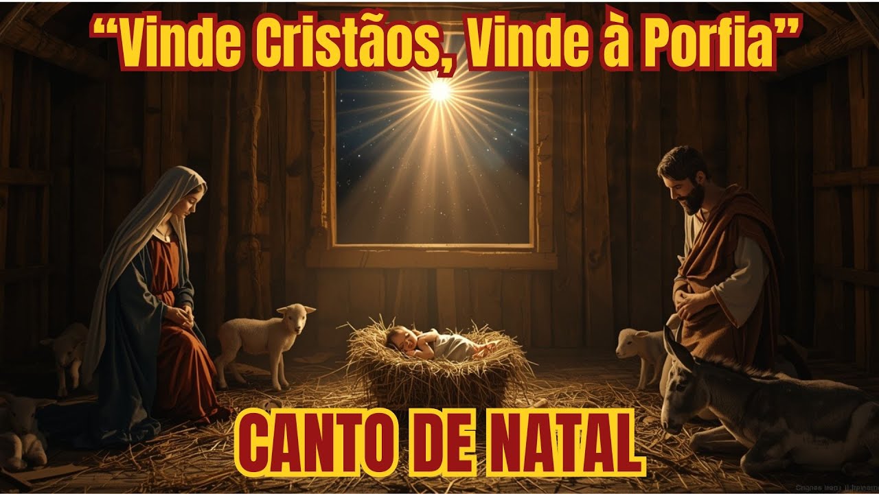 Canto de Natal  - " Vinde Cristãos, Vinde à Porfia " - NATAL 