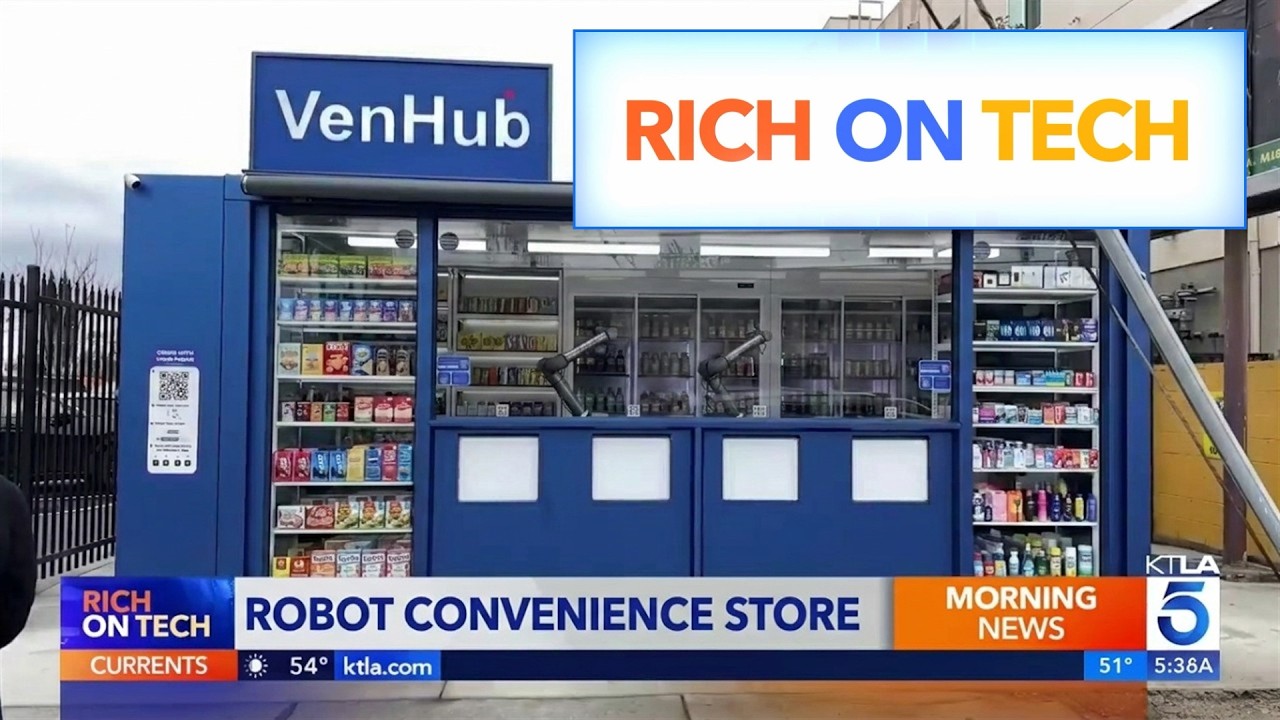 Robots run this convenience store 24/7 | Rich on Tech