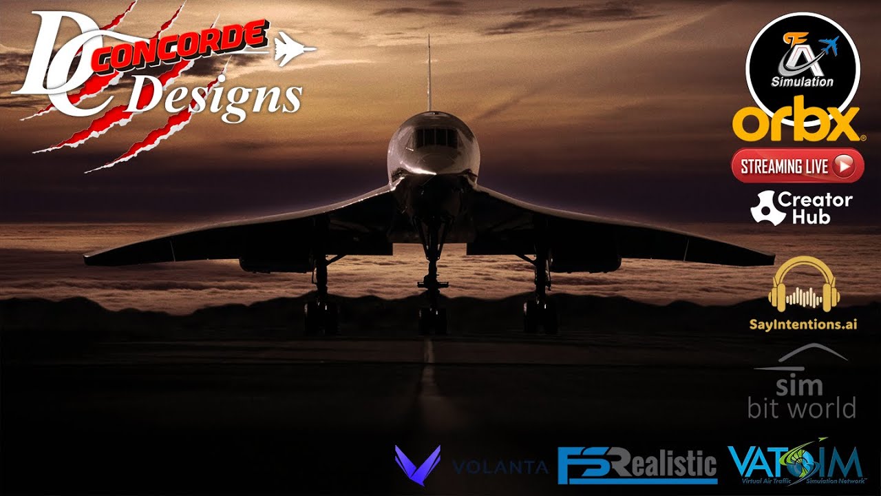🔴MSFS2024 | DC Designs Concorde |🛫EGLL/London Heathrow✈️ KJFK/New York/John F Kennedy🛬MACH 2 REDY?