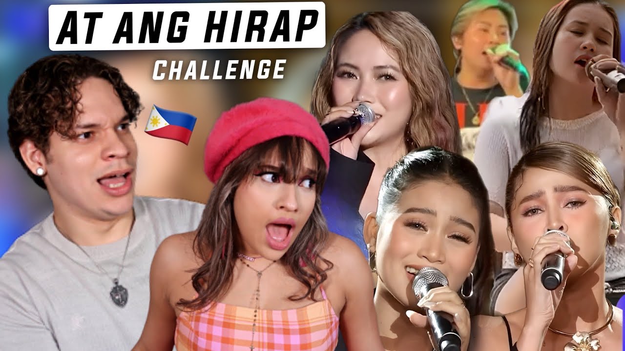 This is why becoming a SINGER in the Philippines is so hard! Latinos react to At Ang Hirap challenge