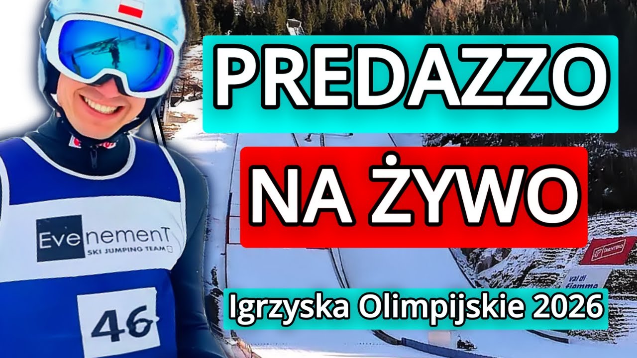 PREDAZZO 2026 - NA ŻYWO RELACJA - KONKURS INDYWIDUALNY - IGRZYSKA OLIMPIJSKIE