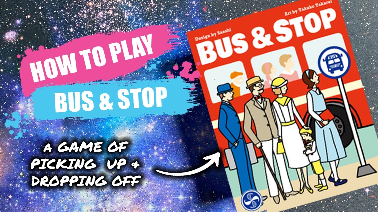 Как играть в Bus & Stop | Краткие правила и инструкции к настольной игре