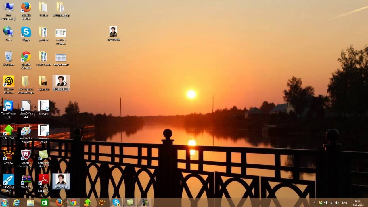 Как уменьшить размер фото (Paint) и изменить вес - Фоторедактор (XnView)