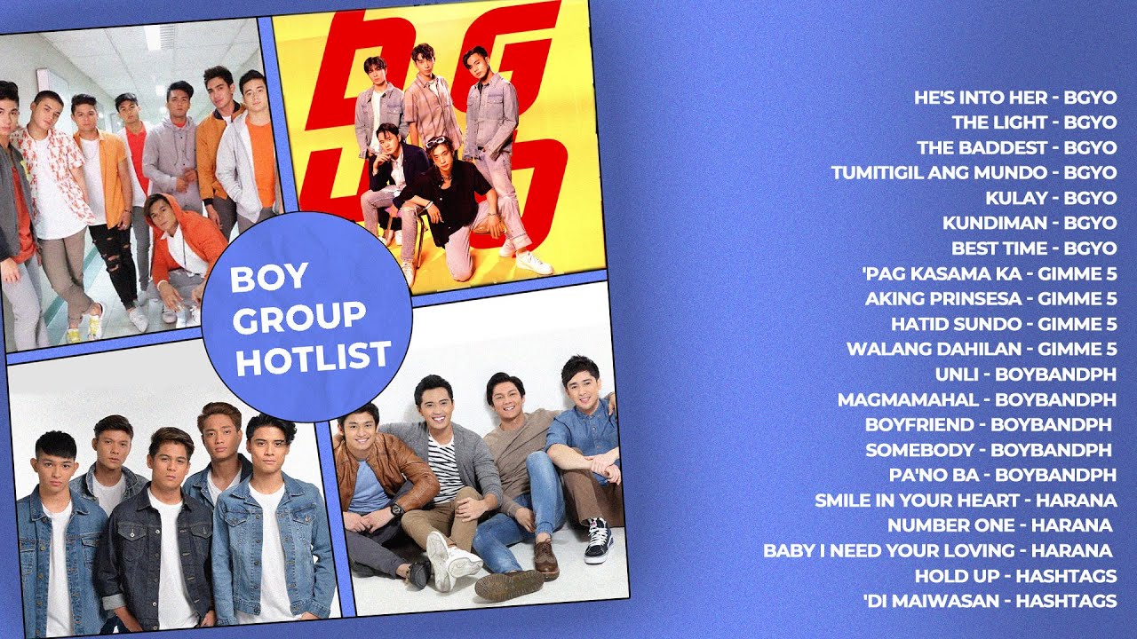 Boy Group Hotlist | The Best of BGYO, Hashtags, GIMME 5, BOYBANDPH and HARANA