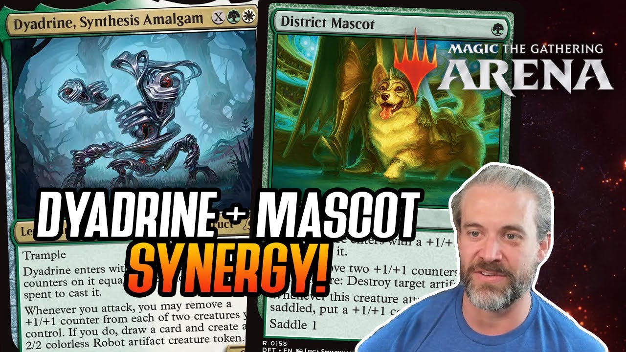(MTG Arena) Dyadrine + Mascot Synergy!