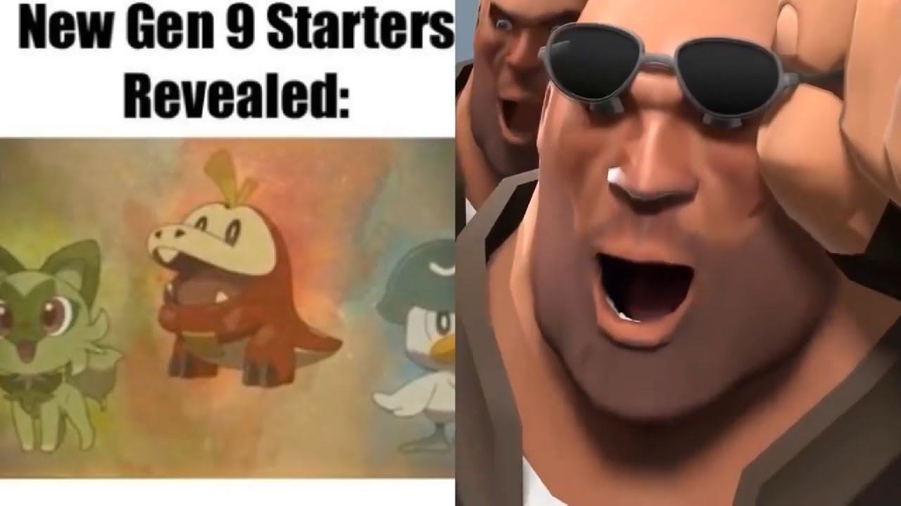 Pok&eacute;mon Scarlet and Violet: Gen 9 Starters Meme Compilation (2022)