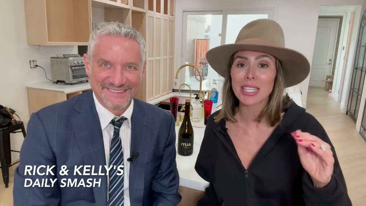 RICK & KELLY'S DAILY SMASH *WEDNESDAY MARCH 26* A SNEAK PEEK TOUR OF THE NEW HUNTINGTON BEACH HOME!