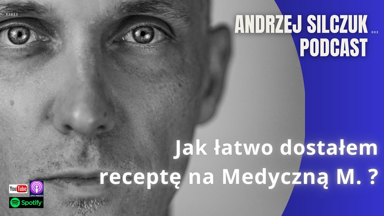 Jak łatwo dostałem receptę na Medyczną M.? e-Recepta 15 min. | Andrzej Silczuk Podcast | 2024 | 019