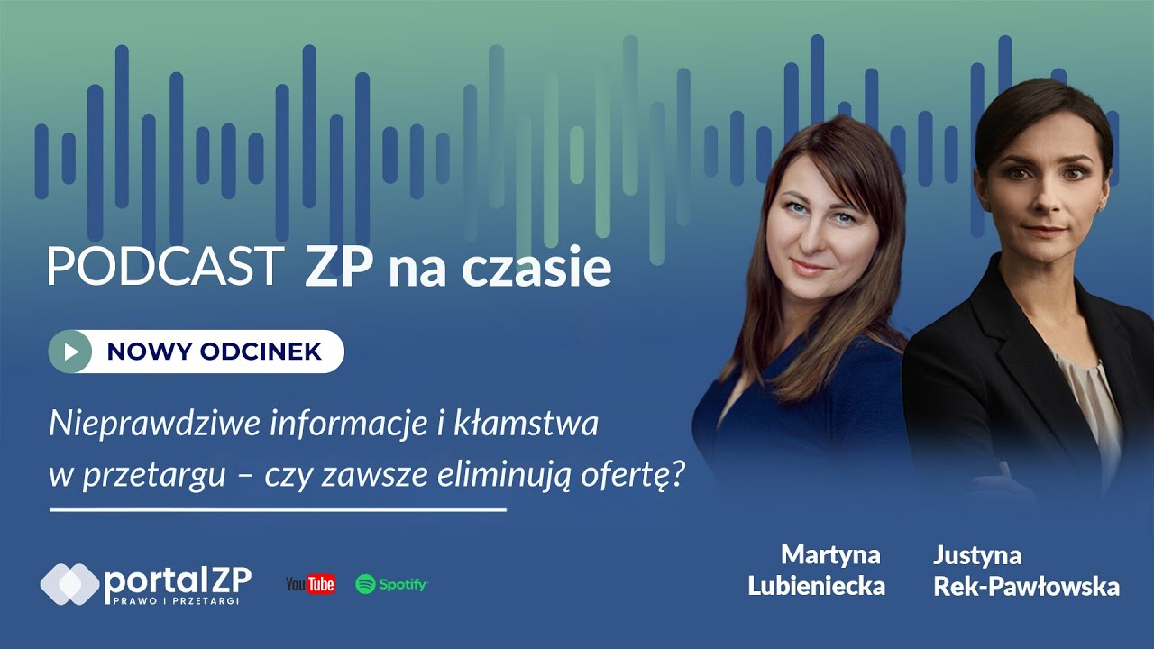 Nieprawdziwe informacje i kłamstwa w przetargu – czy zawsze eliminują ofertę? #9