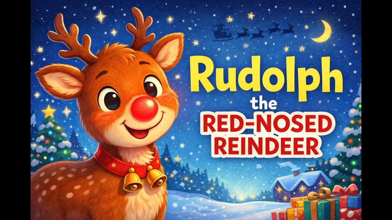 Rudolph the Red-Nosed Reindeer 🦌🔴 | Christmas Read Aloud for Kids | 12 Days of Christmas – Day 9