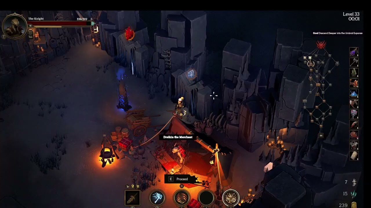 Shardbreakers Playtest - Knight w/ Glacial Hammer IX Last Room