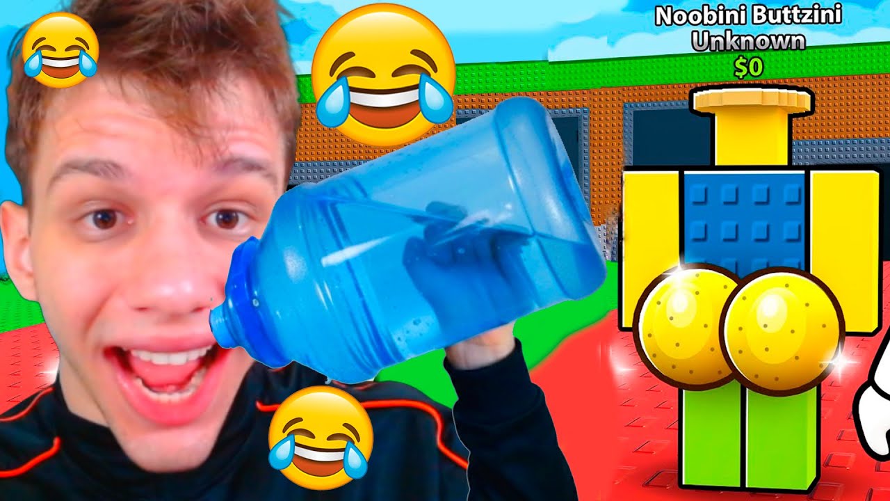 SE EU RIR = BEBO ÁGUA (VERSÃO ROUBE UM BRAINROT DO ROBLOX!)