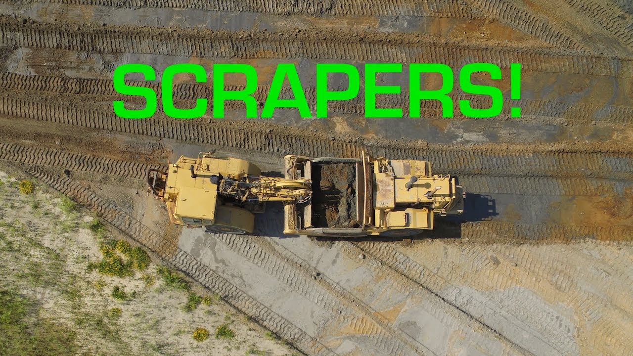 The BIG (Not Really) Scraper Project! Plus, Cat 627F Walk Around and Start Up!