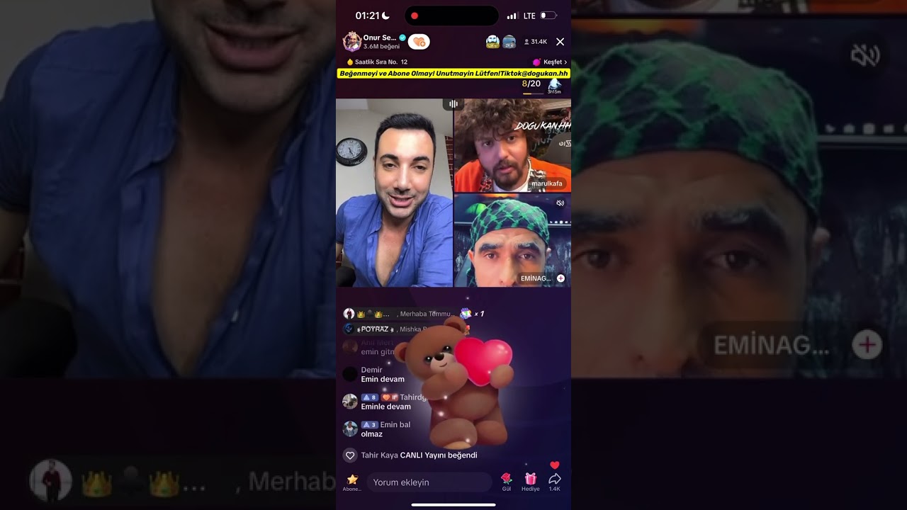 🔴 Onur Sermik 12.07.2023 (Part 3/3) Tiktok Canlı Yayın