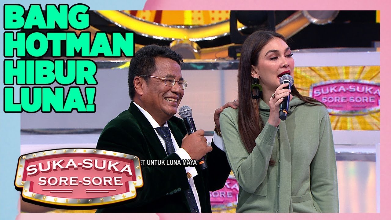 Bang Hotman Dateng Ke MNC TV Untuk Hibur Luna Maya - Suka Suka Sore Sore (11/3)