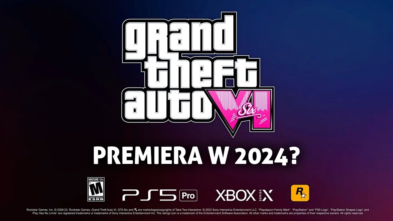 PREMIERA GTA 6 W 2024? Ambitne plany Take Two Interactive