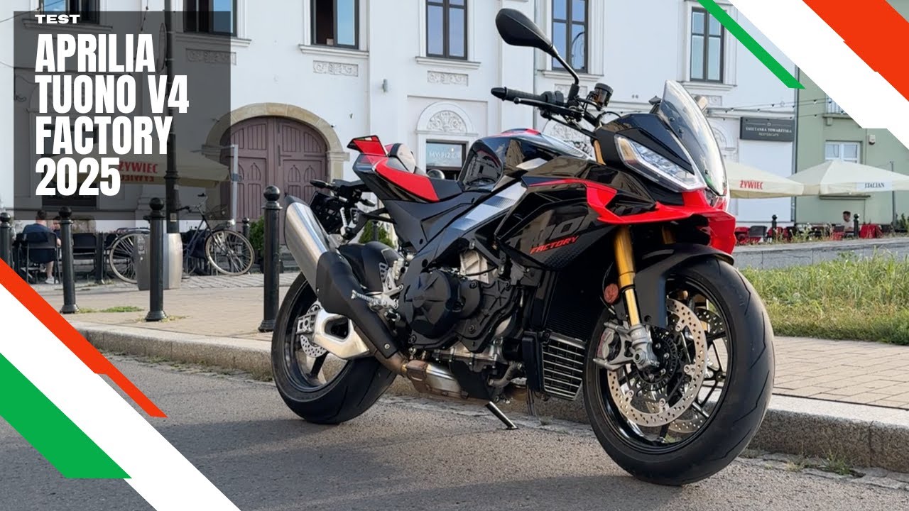 Aprilia kontra zdrowy rozsądek - Aprilia Tuono V4 Factory 2025