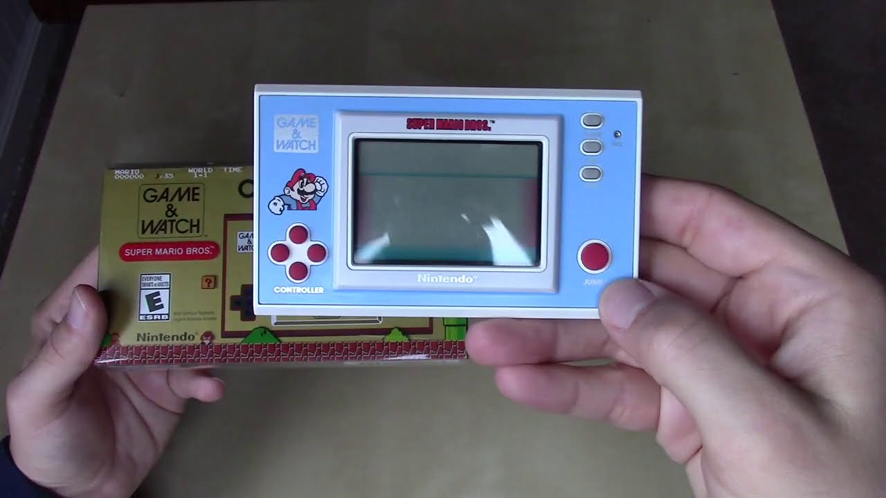 Super Mario Bros. 35th Anniversary Game & Watch Unboxing