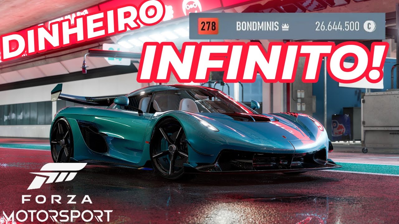 DINHEIRO E XP INFINITOS NO FORZA MOTORSPORT NOVO BUG GLITCH