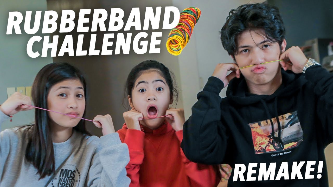 SIBLINGS RUBBER BAND CHALLENGE!! | Ranz and Niana