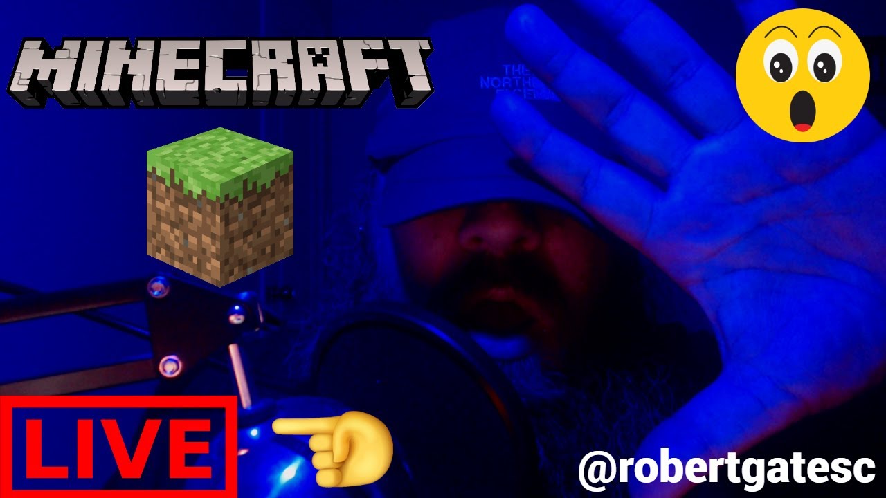 LIVE NOW (English): RobertGatesC Minecraft - Talk and Game Stream