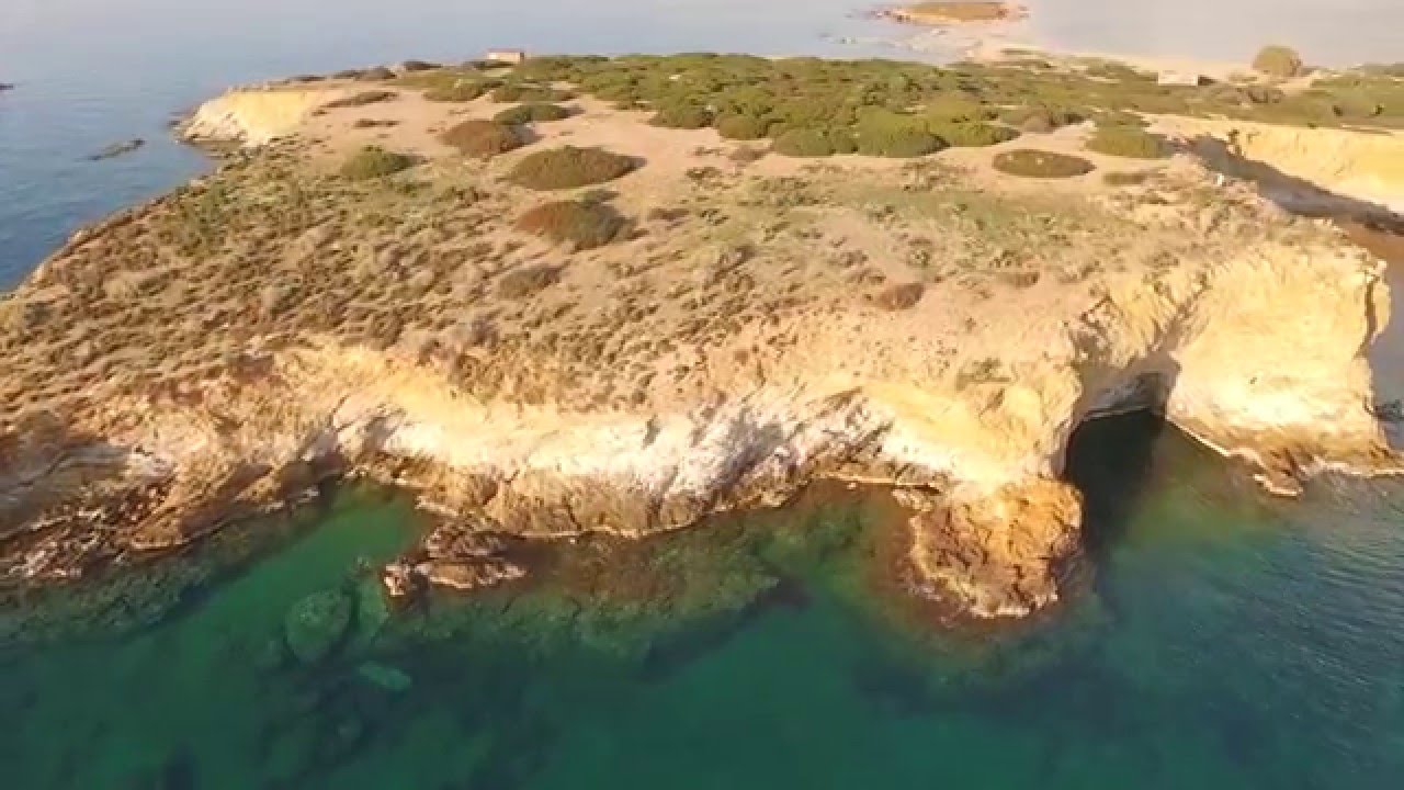 DJI Phantom 3 - First flight of 2016 - Ydrousa island