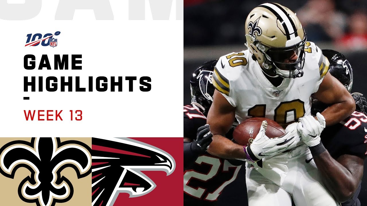 Saints vs. Falcons Week 13 Highlights | NFL 2019
