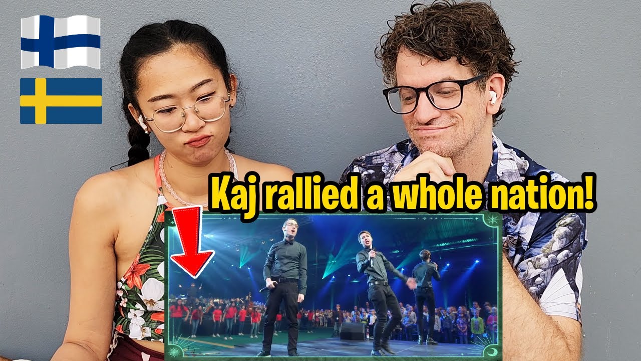 Our Reaction to KAJ - Paavos Barkbrö (Skolmusik 2017) 🇫🇮 🇸🇪
