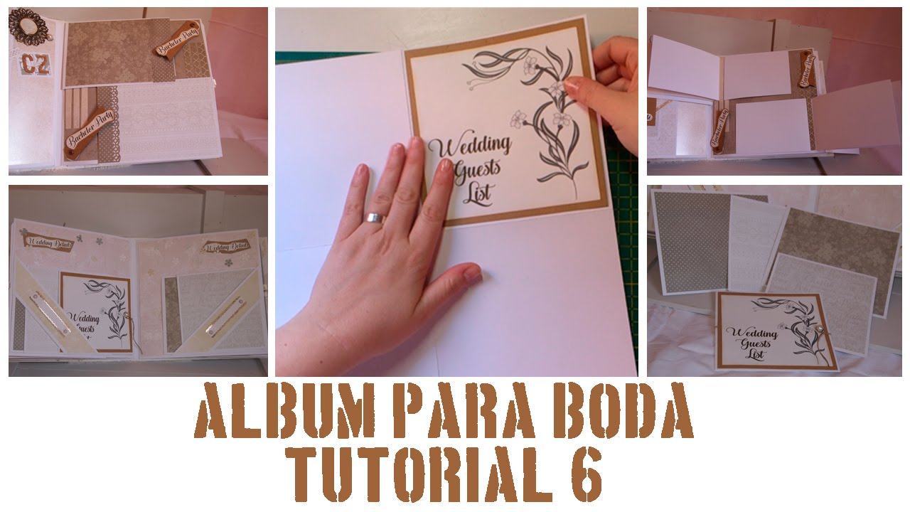 ÁLBUM PASO A PASO - TUTORIAL 6: PÁGINAS 11, 12 Y 13