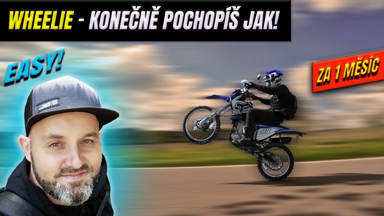 Jak jezdit po ZADNÍM? Takhle jsem začal od nuly!