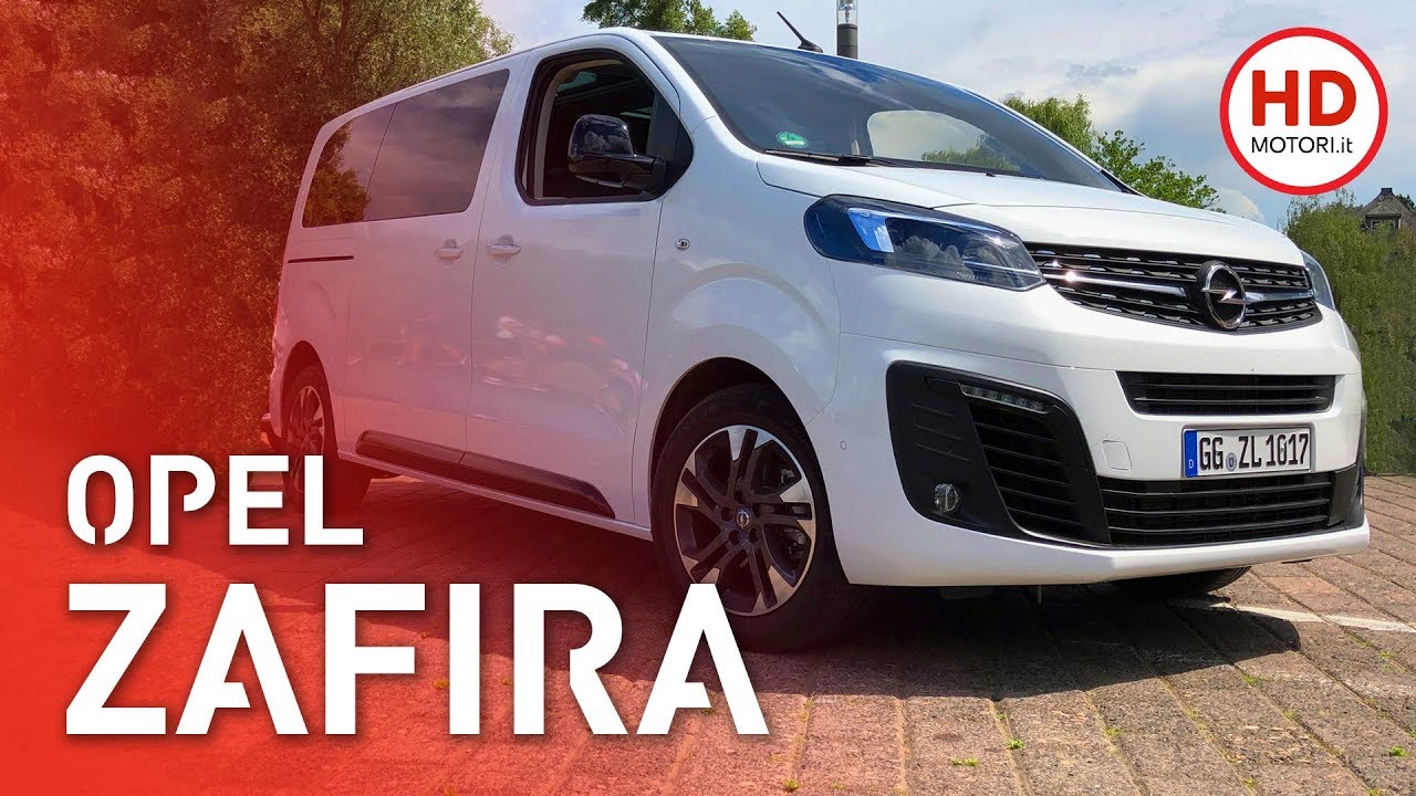 Opel Zafira Life 2019: prova su strada del multispazio (ita)